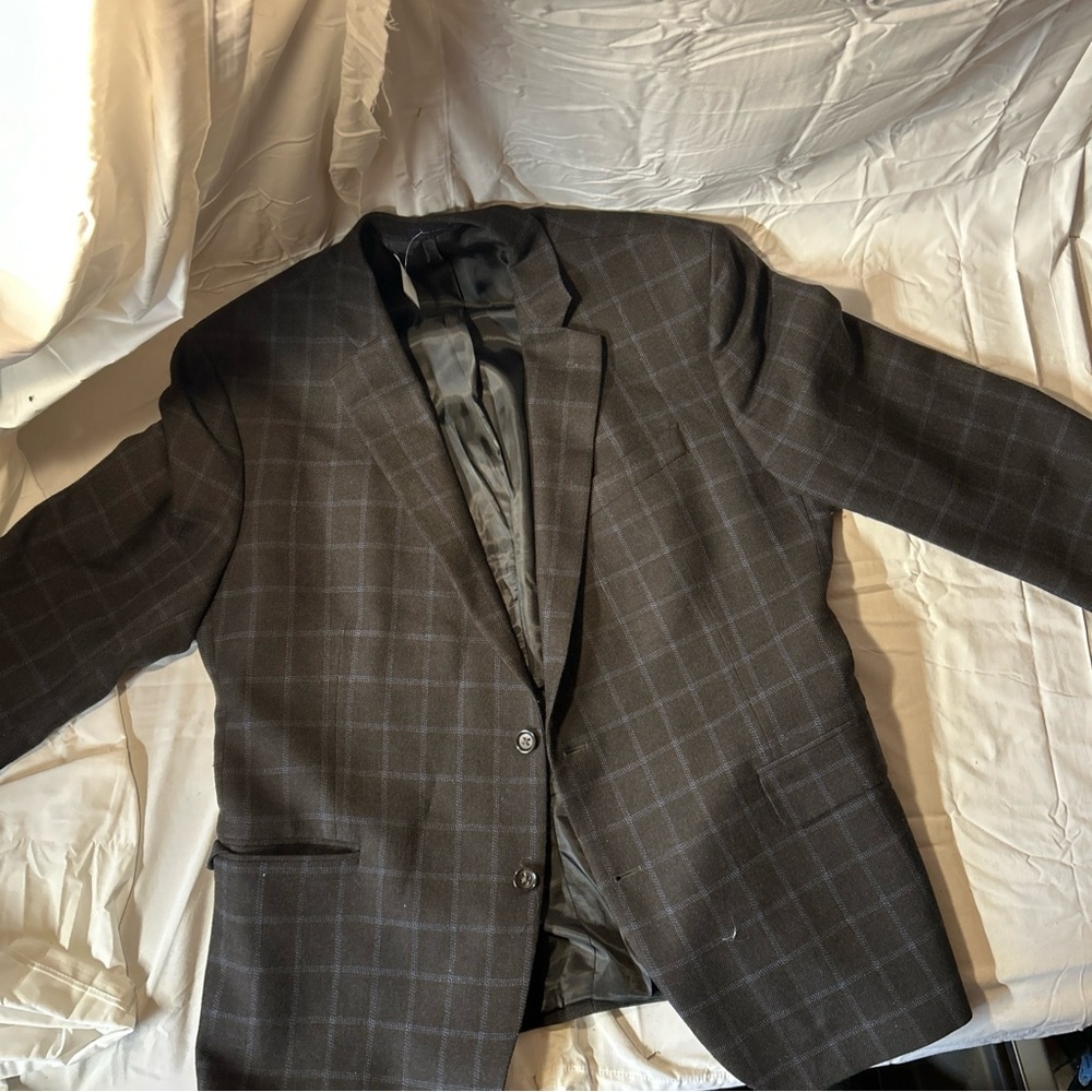 Classic Fur Merino Wool Sport coat Stafford Size L